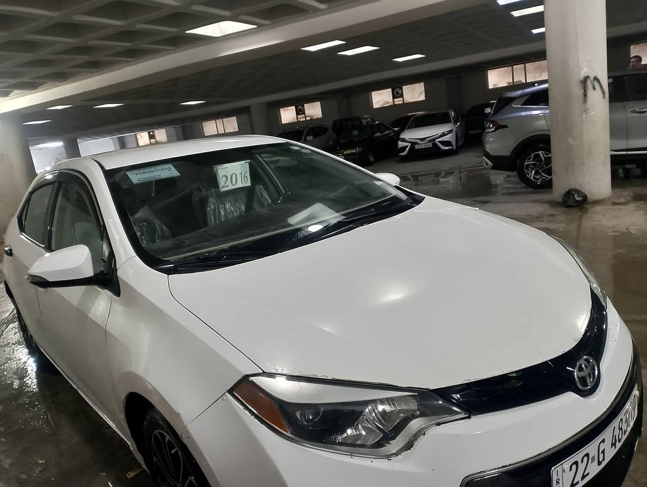 کورلا 2016  sگیرمکینە تبرید شواصی کفاله بیه 4قطع صبغ  سیارە بسمی ماشیه 220 السعر120ورقە بی مجال مکانی کلار ***********
