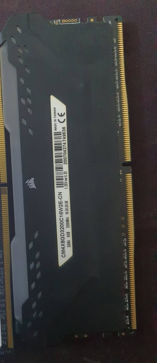 سلام عليكم
قطعتين رامات 
كورسير 
3200
نوع Cl16
وRGB PRO
قفلهم ١٠٠

M.2 1T
T force جيل ثالث اعلى فئة 
قفله ١١٠

مكاني بغداد


**إذا كنت صاحب هذا الإعلان وتريد حذفه لأي سبب، رجاءا أرسل رسالة إلى الدعم الفني**