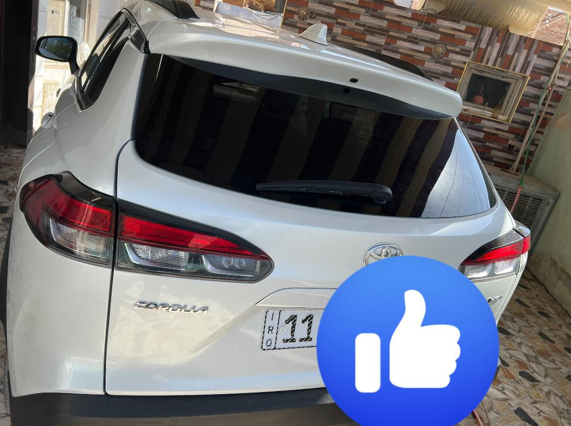 السلام عليكم كورلا كروس موديل 2024  ياباني اصلي رقم بغداد هايبرد لل ستفسار ***********ال اتصال عل رقم
