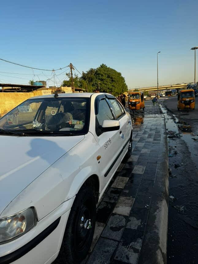 اسلام عليكم مرخصه الاادمن سمند موديل 2012رقم بغداد بسمي بيه طخات جاملغ الخلفي يمنه وامامي يمنه صدر جديد تبريد شغال السعر 40وبيه مجال بصيط العنوان بغداد الامين الثانيه سنويه لل٢٧ الهاتف ***********مامتواجد ع الفيس
