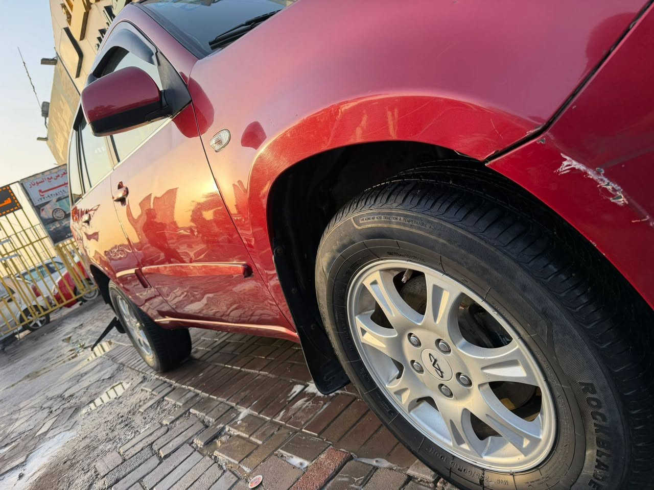 .السلام عليكم 
تيكو موديل 13 سياره مكفول كفاله عامه من الضرب لا تبديل لا صبغ.. كير محرك تبريد مكينه كفاله عامه 
تخم تاير شواصي مكفولات بلادي 
دوخل نظيفه سياره حلو معنا الكمله بل عافيه ياخذها 
سياره حل من صور. 
رقم بغداد مشروع وطني تحويل ثاني يوم 
سعار سياره 65بي مجال حك جيتك العمله 
العنوان السياره بغداد الحبيبيه نتصل تدلل على 
***********
