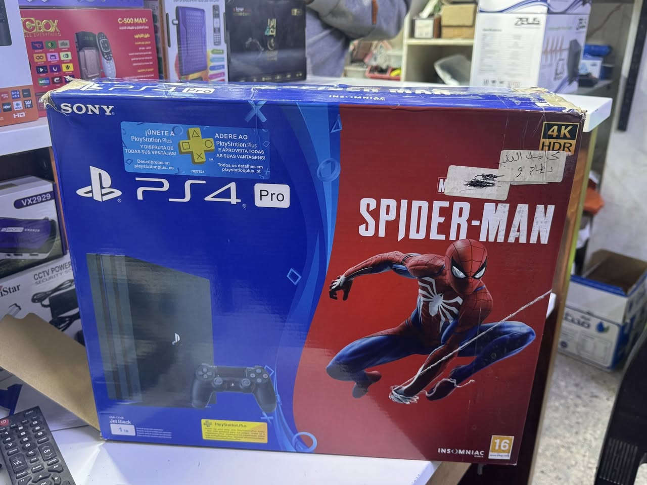 جهاز بلي 4 برو ذاكره 1 تيرا نظيف جدا مامفتوح ويا قرص GOD of war للبيع السعر 225 وبي مجال بسيط انسب من هي سعر ماكو🔥


**إذا كنت صاحب هذا الإعلان وتريد حذفه لأي سبب، رجاءا أرسل رسالة إلى الدعم الفني**