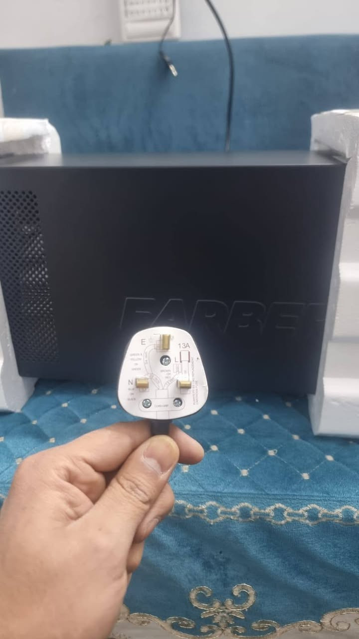 UPS online 2kv farber 

Like new 
310 الف غير مستخدم مجرد مفحوص اخلي ع الشحن علمود البطاريات وعليه ضمان من الشركة  السعر غير قابل للتفاوض سعر الشراء 360الف شلت من سعره مال فتحة الكارتون والصور تحكم


**إذا كنت صاحب هذا الإعلان وتريد حذفه لأي سبب، رجاءا أرسل رسالة إلى الدعم الفني**
