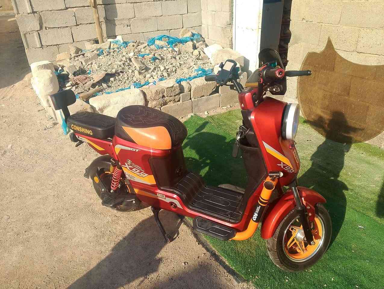 دراجه شحن x900
دراجه كفاله عامه كهربائيات شغله 4سرع بطاريات الصليه مكاني القبله *********** انه بخدمت شرايه سعره 475اوبيه مجال
