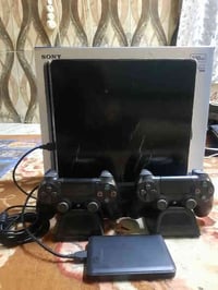 بلاي ستيشن فور سلم اونلاين سعة تخزين 1 تيرا داخلي + 1 تيرا هارد خارجي ...