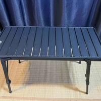 ميز او طاولة ألومنيوم قابل للطي (Roll Table Top) من ماركة BISINNA، وهو...