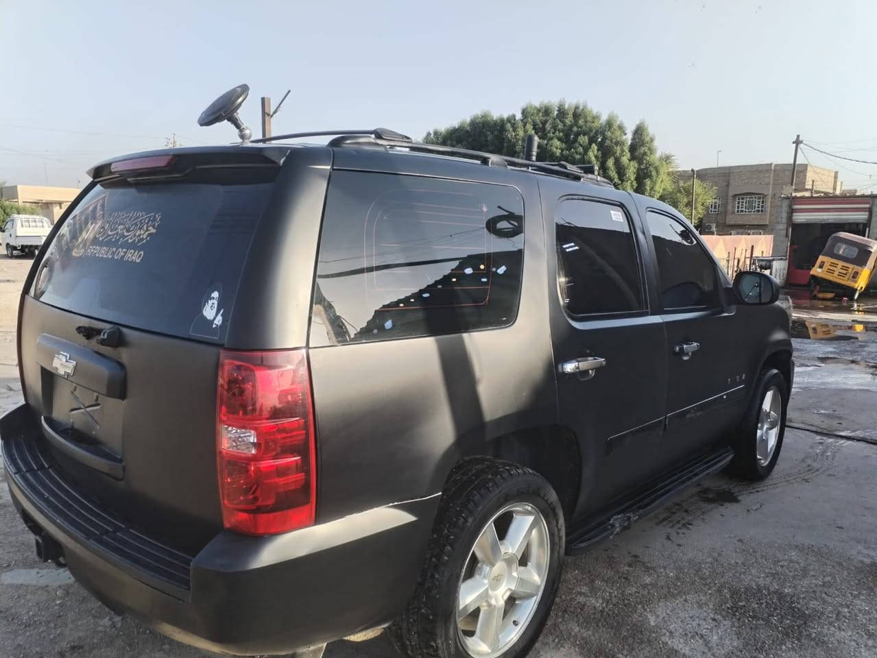 تاهوو ادوات سعره  موديل 2007 كصته قماره كير كايم مكينه مابيه شي 
سعره 70وبيه مجال السياره مغلفه اسود طافي ابيعه عله هاذه الوضع صور قبل التغليف موجوده بل منشور 
مكاني بغداد الاستفسار ‏‪***********‬‏
