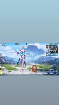 حساب ببجي • كونكر لفل ٦ • فيس ثلجي