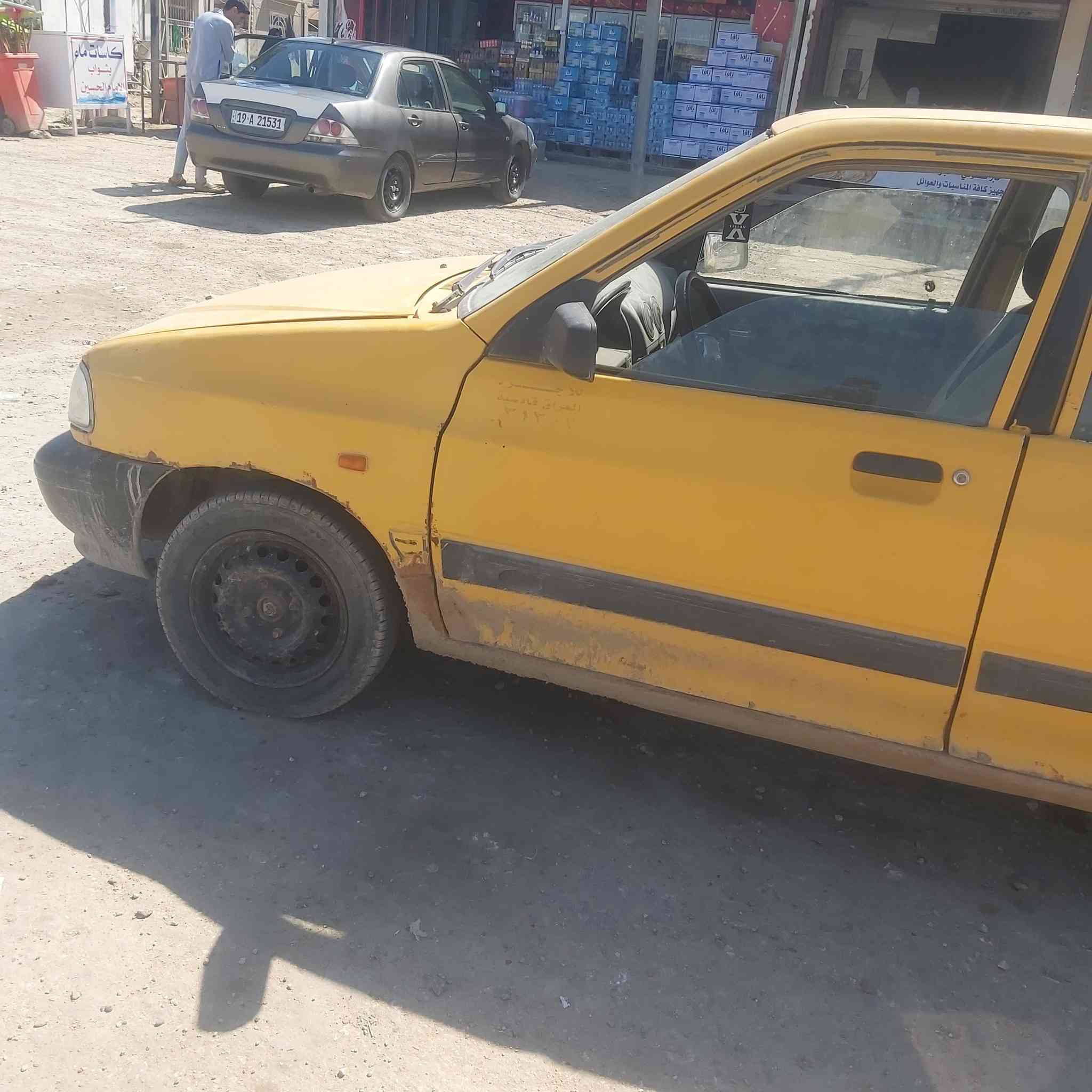 السلام عليكم سايبا للبيع كوم حديد شغاله راعيها ما اندله المكان ديوانيه السعر ٥٠٠  الف قفل قفل التواصل ***********
