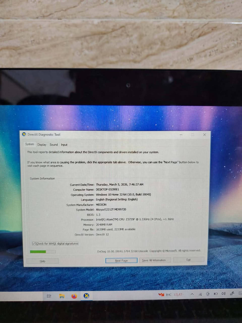 لابتوب ميدون لمس حجم الهارد 64 گيگا وتصير تاب لمس مفصول أيضآ مع الحقيبة وشحن كيبل كلاكسي مواصفاتها موضحة بالصور السعر 75 الف  التواصل عالخاص التوصيل لجميع المحافظات


**إذا كنت صاحب هذا الإعلان وتريد حذفه لأي سبب، رجاءا أرسل رسالة إلى الدعم الفني**