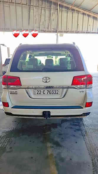 السلام عليكم للبيع لاندكروز موديل 2021 كراند تورنك بريم اصلي  مكفول كفاله عامه من صبغ ما عده بارد مكنين خفيف جدآ 
فول مواصفات 1/1
بصمه تشغيل
5بصمات ابواب 
فتحه سلايت
كشنات ثنين كهرباء ثلاث حركات
كشنات جلد اصلي
عداد لكزز
زراكات
اشارة لكزز
مري قلاب
مري شفط
شاشه ايباد
جنطه شفط
شاحن 
دبل ماوس
مثبت سرعه
سبعه راكب
ثلاث قطع تبريد
مطفايه حريق
محرك v6
8ايرباك
حساس امامي
حساس خلفي
اضويه تحت مقاعد
تحكمات ستيرن كامله
كامرة دوارة
كاعيات شركه 
وباقي مواصفات كراند  معروفة
ماشيه 85الف حقيقي  
السعر (565)
اللا ستفسار اتصل على الرقم مراوس حسب القناعه لجادين فقط رجاء وربي يرزق جميع ***********
