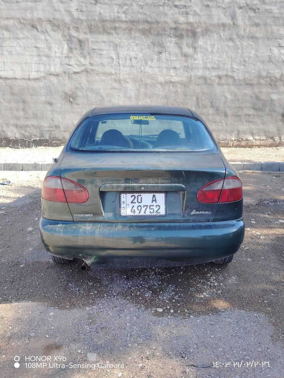 سلام عليكم للبيع دايو لانوس موديل 97 رقم ديالئ سنويه لل 27اب اسمي
مكينه جديده وباتري وتايرات وراديتر
وصدر جديد سياره كامله مابيه نقص
سياره داخله مدوشمه نضيف كلش
كير عادي 
السعر :28$
رقم الهاتف :***********
