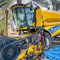 حاصده للبيع موديل ٢٠٢٢ اربعه بلم دبل ادرام فول مواصفات عاده ١٣٠٠ ساعه ...