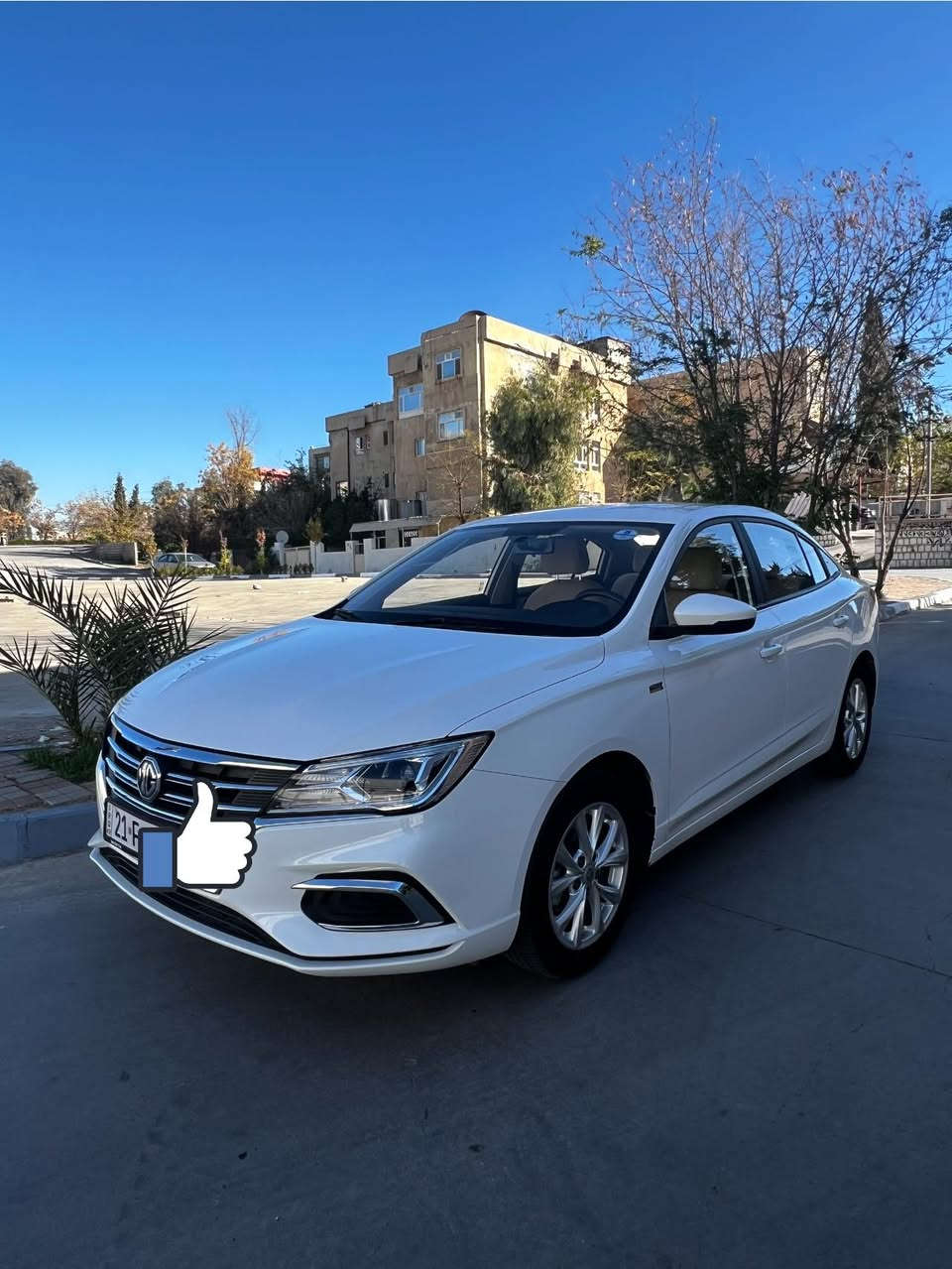 🚘 MG5 
موديل 2025  لضمان الشركة ‎
‎المحرك 1500 تنفس طبيعي 
‎سيارة مرقم جاهز نفس يوم بسمي✅ 
✅لوحات دولي سليمانية
گير توماتيك
‎شاشة carply
كاميرا خلفي
تحكم ستيرن جهتي
‎مثبت سرعة
‎ايرباك عدد 2
‎اشاير بالمري
‎ ترحيب
‎حساس اطارات 
عداد المسافة:  ١١ ألف فقط   
السعر ١١٠ ورقه
✅سيارة بدون نواقص مكفوله
مكان سيارة سليمانيه
‎للتواصل 📱 *********** 
‎متوفر واتساب + اتصال
