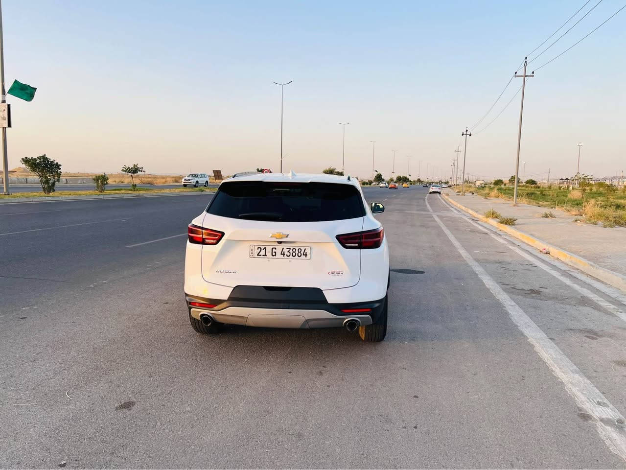 السلام عليكم

📌شوفرليت بلايزر 2023

سعر جداً مناسب 

📌الضرر : مبدل بنيد بدون دواخل بدون راديتر بدون شاصي بدون بدنه 

🔹رقم سليماني جديد باسمي

📌حجم محرك :4 سلندر 2000 تيربو  

🔹عدد المسافات 26الف ميل

📌اللون ابيضّ

📌الضرر : مبدل بنيد بدون دواخل بدون راديتر بدون شاصي بدون بدنه بدون ايرباك

🔹ايرباك بيلادي

 📌المواصفات :

🔹بصمة تشغيل

🔹بصمة 4 ابواب 

🔹لايت ليد + نهاري

🔹تحكم وضعيات القيادة

🔹تحكم ستيرن جهتين 

🔹هاند بريك بصمة

🔹منافذ USB

🔹كشنات كهربائي 

🔹تدفئة كشنات اماميه

🔹تبريد قطعتين 

🔹شاشة كار بلي + أندرويد اوتو

🔹رادار امامي جانبي

🔹تحديد مسار 

🔹كامره خلفيه 

🔹اوتو ستارت (Auto start)

🔹اوتو ستوب (Auto stop)

🔹مانع انزلاق+ABS

🔹تشغيل عن بعد 

📌لاستفسار

***********

📍العنوان : كركوك كركوك, العراق
