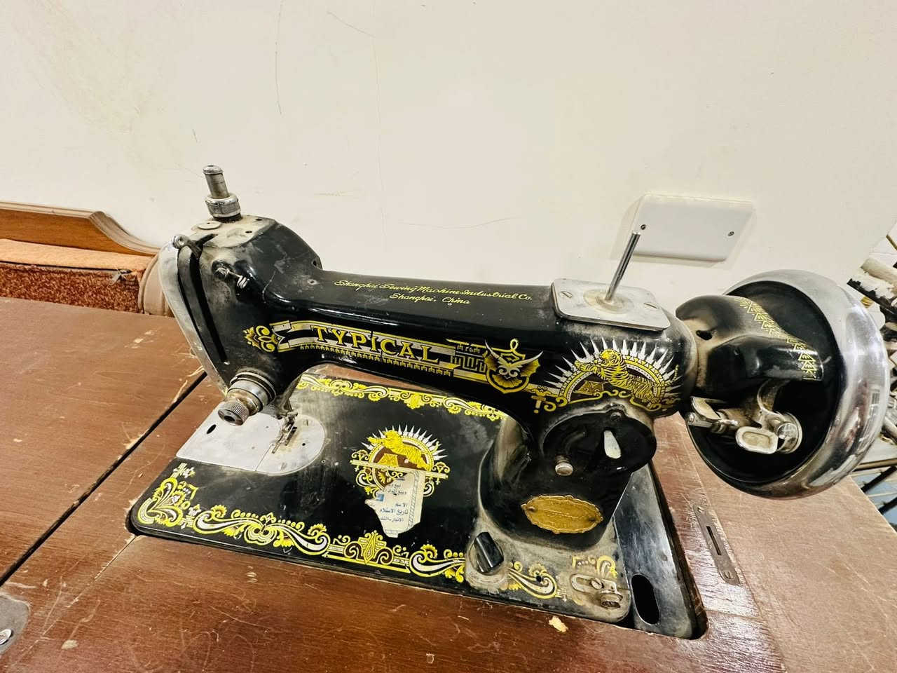 مكينة خياطة Typical يدوي صيني ابو العلامة نوعيه فول
بيها نقص قايش وراس مكينة مجيم 
للبيع 
قيم واخذ


**إذا كنت صاحب هذا الإعلان وتريد حذفه لأي سبب، رجاءا أرسل رسالة إلى الدعم الفني**