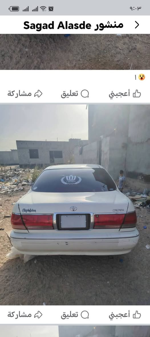 السلام عليكم ورحمة الله وبركاته ملكه صدفي موديل ٢٠٠٠ بيها كصه قماره محرك ٢٥٠٠ وبيها ضربه بالجاملغ الخلفي وتبديل بنيد السيارة حلوه ورقم بصره بإسمي لغايه ٢٩ علما الرقم انكليزي وشوف العين احسن السعر ٨٦ رقم التلفون *********** واتساب ***********
