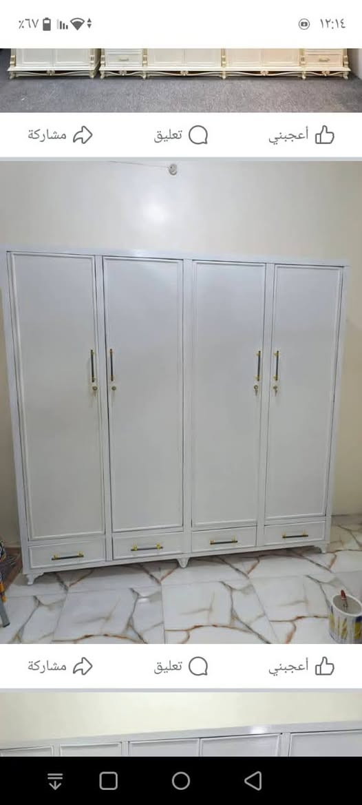 نجاره حسب طلب مكان السماوه حي نفط ونعيد الخشب القديمة الحدث الموديلات ***********
