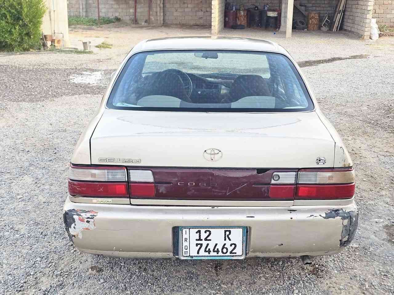 كورلا للبيع موديل 94رقم نينوى دولي شرط التحويل كير محرك عل فحص يعوزها درايم شفتات سعر 43بيها مجال ***********

