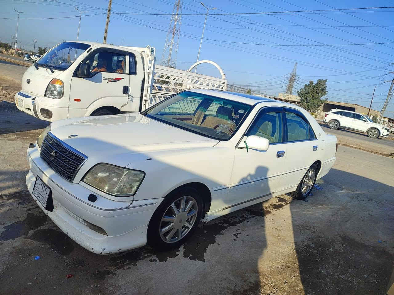 تيوتا كراون ملكة 2002اصل مفحوصة ومدفوع كمركها فقط تسجيل تريدقرار48 بإسم صاحبي وكالة عامة مظمونة فول فتحة 4دكم ديفور الكبير جاهزة مكينة وكير وحدادية وتبريد تخم تاير جاهزة للأخير السعر 90بابل القاسم.ع.***********مجال بسيط
