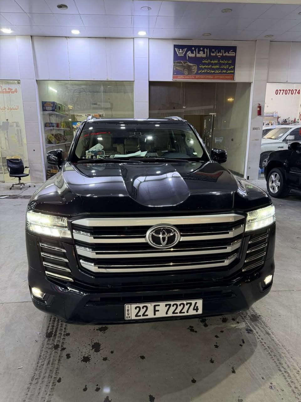 لاندكروز رقم اربيل للبيع فقط مكفوله لون اسود بااسمي هزه جديدة محرك 4000ساز ام التطبيق شاشات خلفيه تبريد كشنات مكانها البصرة رقمها شبة مميز كشنات جلد كهربائية ماشية 78 الف 
 الداعمية الامامية بيها شخوط صارت بسبب طخت باب الكراج وتمت معالجها السعر 605  والسونار مرفق بالصور ***********
