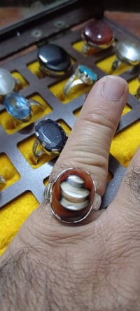 خاتم • فضة ٩٢٥ • صياغة يدوية