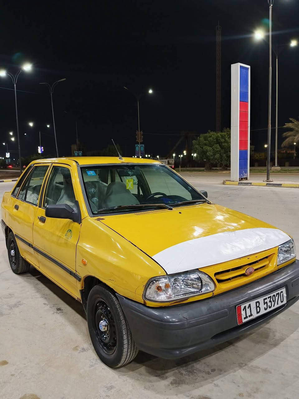 السلام عليكم 
سايبه موديل 12 مصفره هيئه وغرامات هزه جديده وراعيها ابو السنويه بلكوت رقمها بغداد نكليزي مشروع وطني السياره مكفوله من التبخير وتنقيص
حداديه ودبلات جدد 
غرفتها جديده لايتات جدد بك لايت جدد 
ادامه كامله مسويلها كبل لشارع مكينه ناعمه خير من الله 
سعرها 25 ورقه او مراوس بسياره كير اوتماتيك وانطي فرق
التواصل خاص وعلى هاذا لرقم ***********
