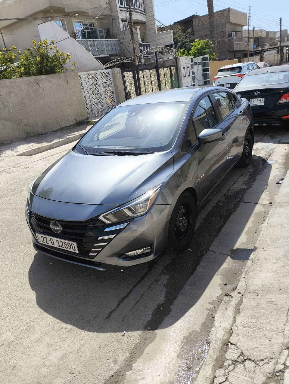 سلام عليكم
نيسان فيرسا 2023 وارد امريكي ضررها بسيط جدا بنيد فقط مصلح + نص البنيد صبغ 

السياره جاهزه ونضيفه تخم تاير جديد كهربائيات كلها شغاله تبريد خير من الله+منضومه زنون بلوجكتر وعالي ناصي 

مواصفات. 

وقوف ذاتي  

نقط عمياء 

شاشه كار بلي 

مثبت سرعه

رقم شمالي اربيل باسم المعرض شوكت ميعجبك حول 

العنوان. بغداد 

السعر. 130

بيهاا مجال بسيط
رقم الهاتف.***********
