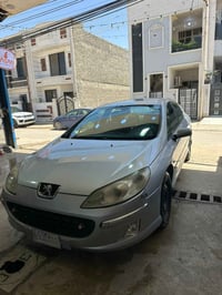 بيجو 407 موديل 2009  رقم بغداد لون رصاصي للبيع محرك 2200 كير اوتوماتيك...