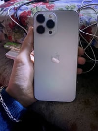 آيفون ١٣ برو ماكس • ابيض • بطارية ٨٢٪