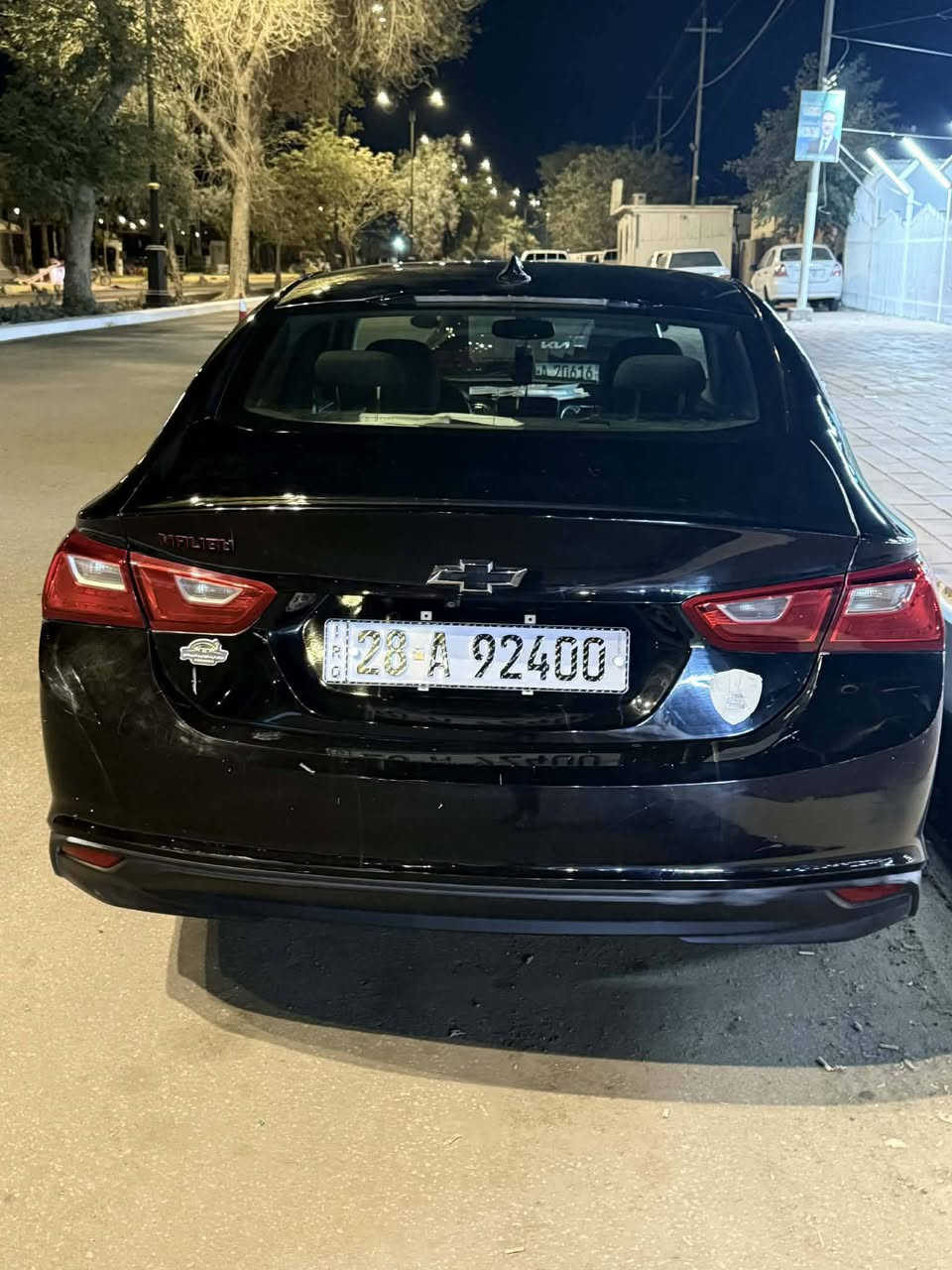 بسم الله الرحمن الرحيم
ماليبو ١٨ رقم نجف باسمي

5 بصمات
كشن كهرباء
كشنات جلد 
تشغيل عن بعد 
اطفاء ذاتي
تبريد ينصه ويه المكالمه 
شاشه بلاديه 
كامره دواره 
شاشه اعطال 
رقم بغداد 
اللون ابيض 
ماشيه ١٥٣
تبريد قطعتين 
كار بلاي+ اندرويد جي بي اس 
بصمه تشغيل 
اشاير بالمري
لد لليلي نهاري 
لد داخل الدشبول والبيبان 
تحكم صوتي 
ترحيب بصمه 
سستم صوت مسرحي

النجف
***********
حادثها سرقه بنيد فقط من امريكا 
بالعراق بيها جاملغ خلفي نصه مصبوغ 
وبيها بدايه جراد قليل بالقماره
سعر شدة
