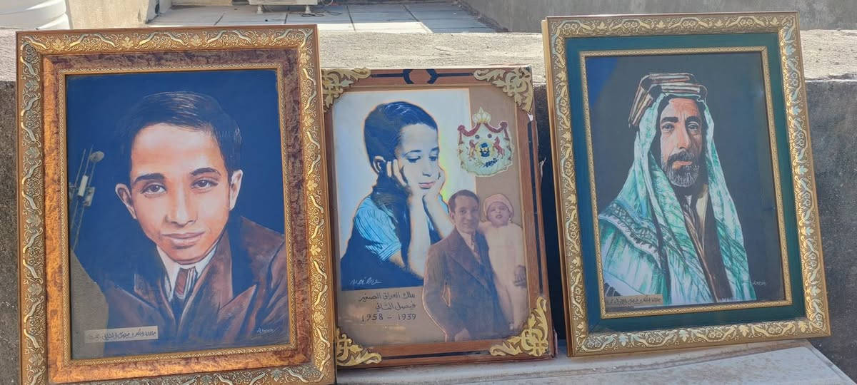 صور رسم قديم لملوك وزعماء العراق للبيع ***********
