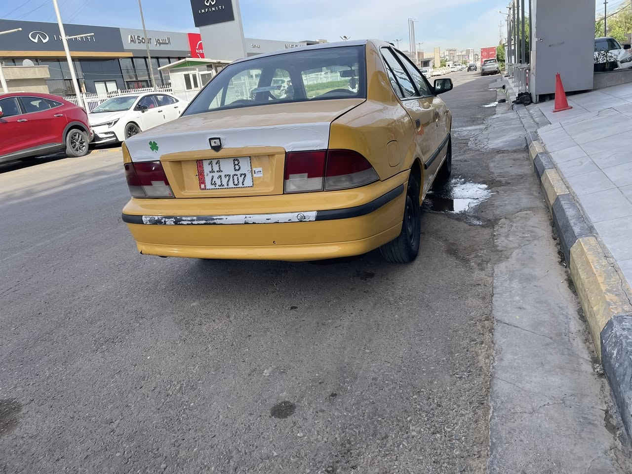 سمند 11بأسمي مصفره هيئه وغرامات ممطلوبه لو ربع دينار هزه جديده
محرك مجفت جديد مبدل رنكات بس بدون بساتم كير كلج كله جديد تبريد شغال خير من الله صدر امامي خلفي نضيف سياره مكفوله من لضربه بيهه بارد فقط وصبغ دوسات ودعاميه امامي وهلال واحد بس غرفه نضيفه مدوشمه بطاين وقماره نايلون حراري كهربائيات كلهه شغاله سياره جاهزه معروضه ب35وبيهه مجال بسيط مكاني الامين الثانيه***********
