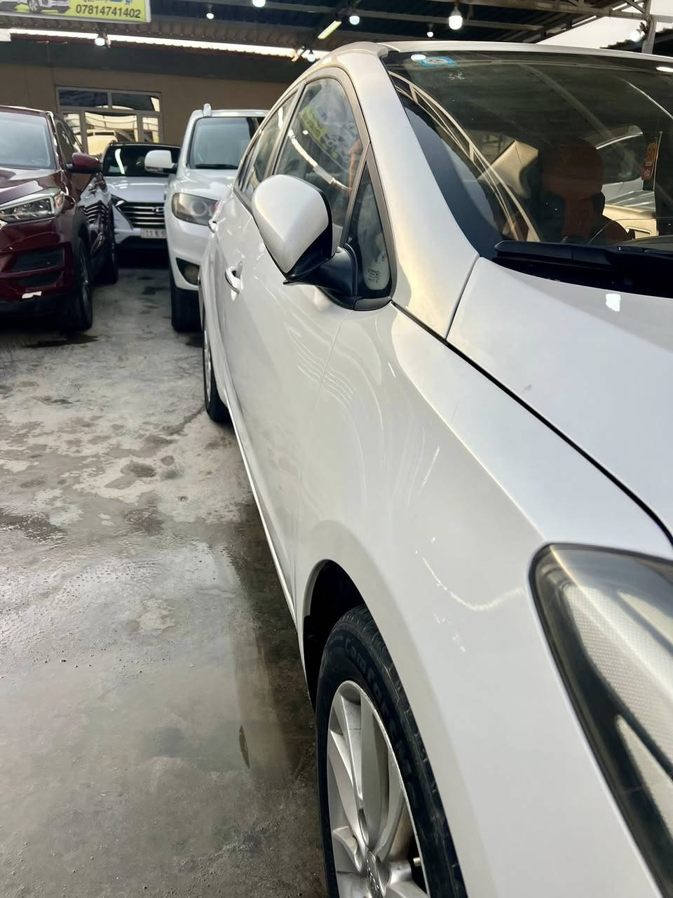 يارب العالمين السلام عليكم كيا سيراتو موديل 2016خليجيه رقم بغداد السياره مكفوله من محرك والكير بيه البنيد مبدل بيه صبغ بلجانب الايمن موضح بلسونار التبريد نضيف بارد وحار السعر اتصال ***********غيث الحميري زورونه وحياكم الله
