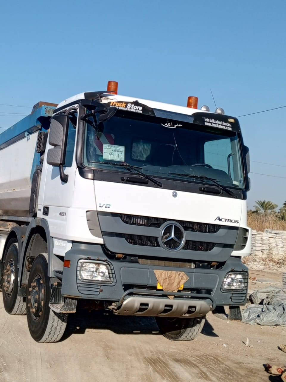 السلام عليكم 
اكتروز 2012 بموديلها رقم سليمانيه 
مربوطه قاطرة ومقطوره مكفوله كفاله 
عامه كير كهربائي حجم ٤١٥١ V8 ما بيها 
قطره صبغ شاصي وقماره خمس فحله من
من وره و٤ من كدام العربانه عباس ناموس 
مكفوله تخم تاير ويل للشغل بوجها للاستفسار 
اكثر للاتصال بالرقم *********** واسط
مكلف بالنشر الاثير ***********
