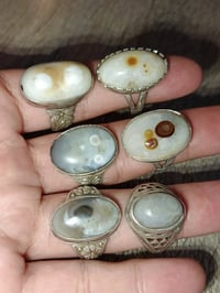 خواتم نحاس وفضة أحجار أصلية بالذمة والأسعار جدا مناسبة  حجز وتفاصيل أك...