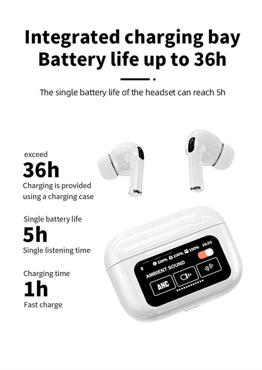 سەماعەی ..a9 airpod  

لۆک ناو کارتۆن

بلوتوزی V5.4 
گۆڕینی دەنگ بۆ چەند شێوازێک
کەمکردنەوەی دەنگی دەرەرە 
پاتریەکی بەهێز 
سەوتێکی بەهێز أربيل, العراق


**إذا كنت صاحب هذا الإعلان وتريد حذفه لأي سبب، رجاءا أرسل رسالة إلى الدعم الفني**