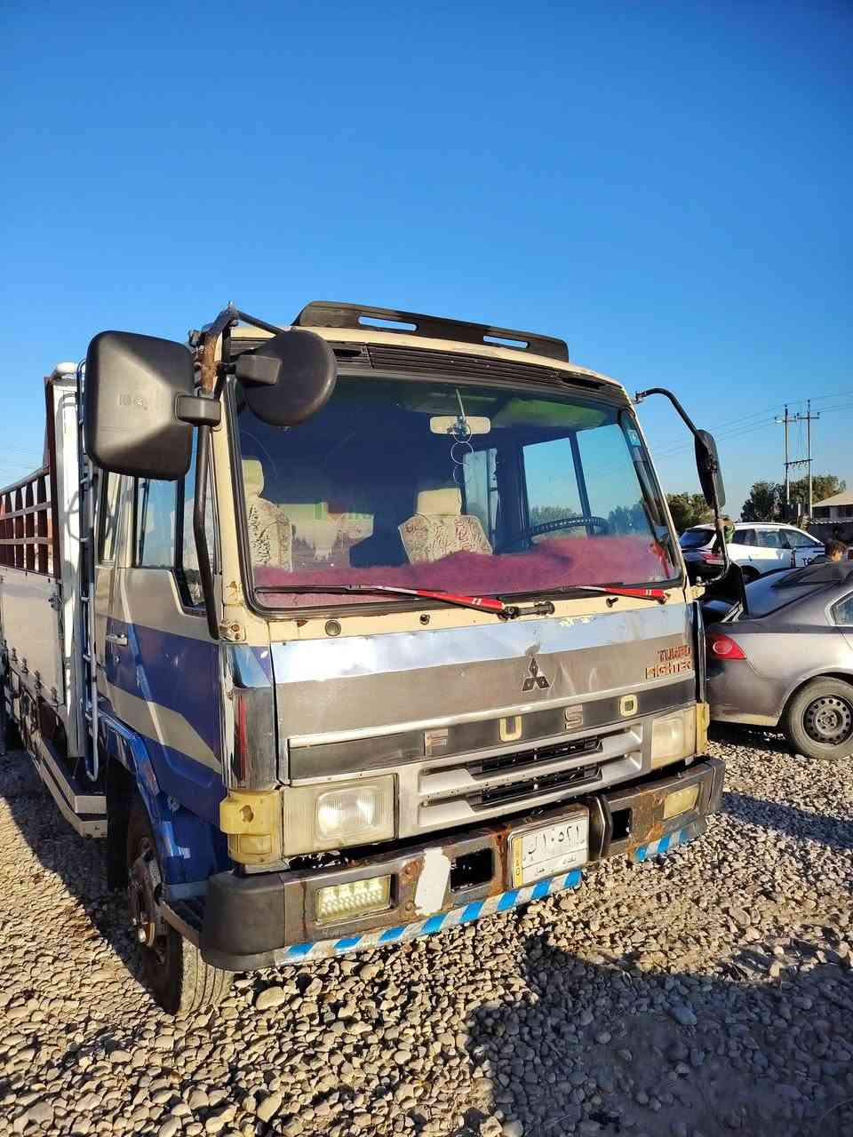 السلام عليكم للبيع فوزه مربع رقم بغداد بسمي سنويه مجدده للا2028 مكينه 14سوبر تخم تاير حداديه جديده بريك جديد للاستفسار الاتصال على الرقم ***********
***********
