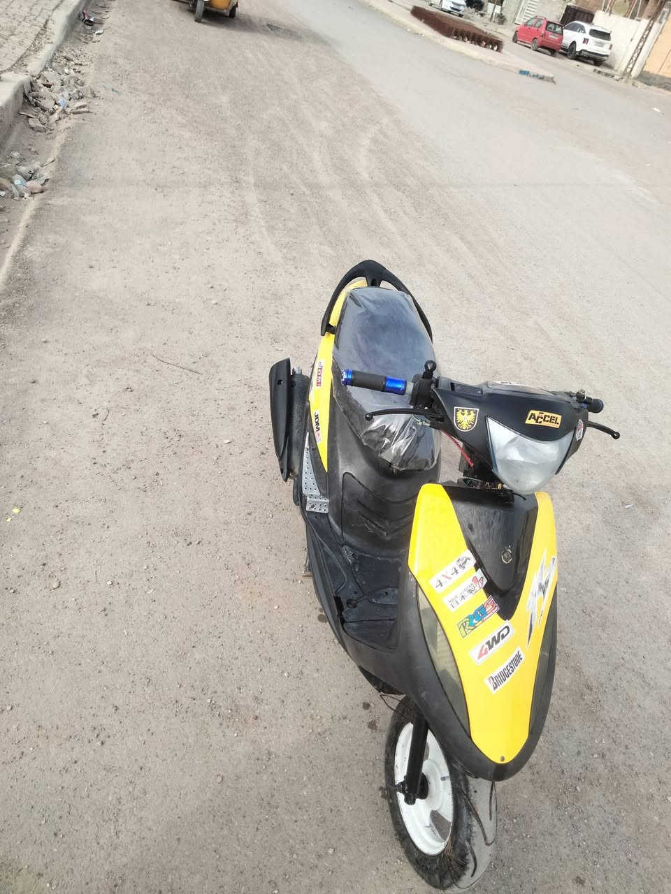 السلام عليكم دراجه ماكس عدله دارجه خير من الله شلعه ومعدل للبيع او للمرواس بوليس أو ماكس مكاني بعقوبه شارع جرف الملح نقصه فقط باتري رقمي***********
