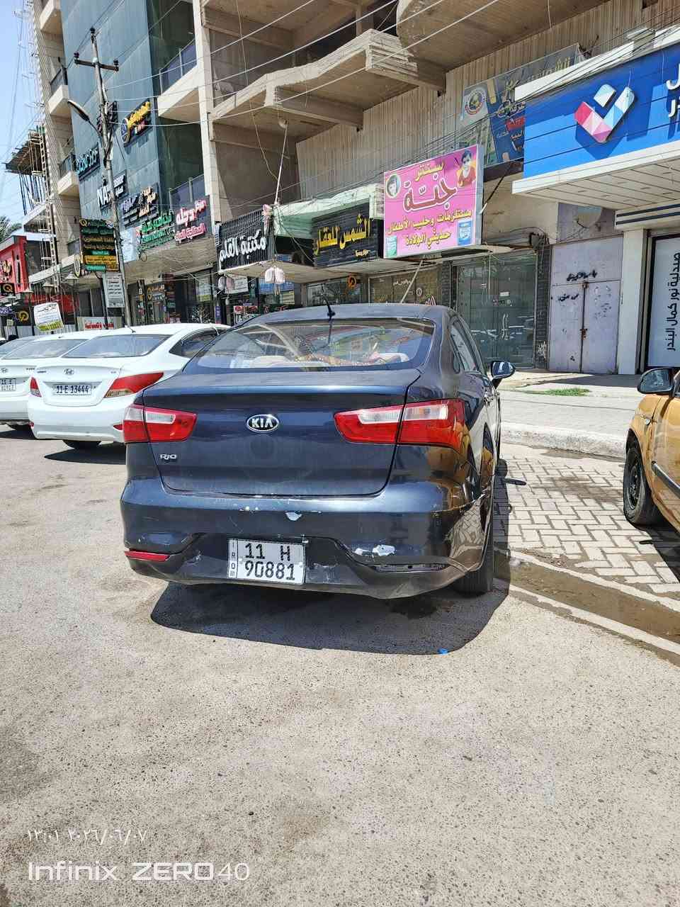 السلام عليكم
كيه ريو للبيع السعر 78 سونارهة موجود جاهزه السياره ما بيهة نقص مكينتهة 1.6 خليجيه مكاني بغداد العامريه 
***********
