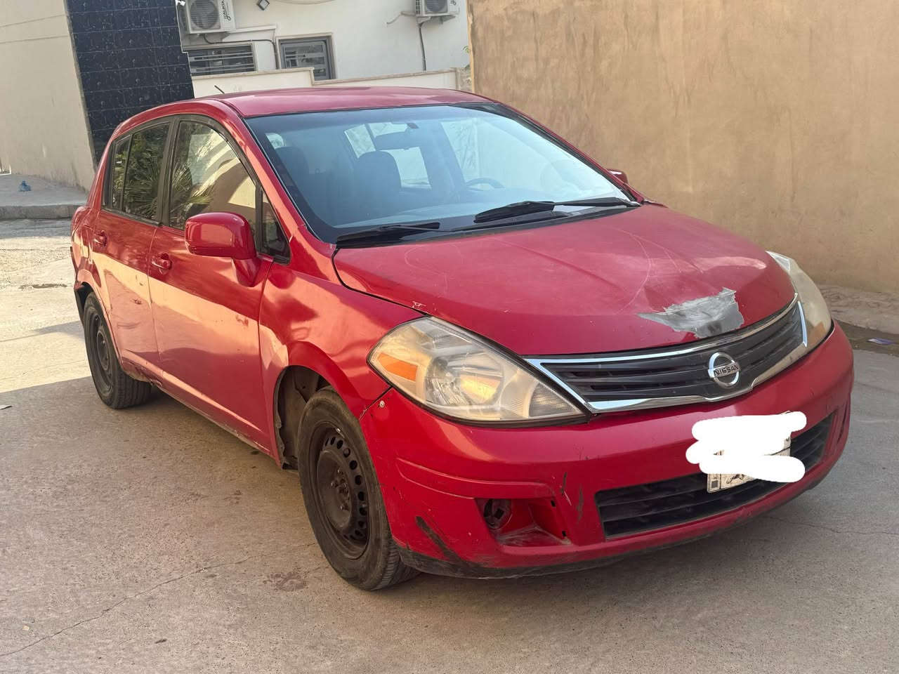 نيسان فيرسا 2011 وارد امريكي 
رقم نينوى الماني
كير توماتيك
4 جام كهرب
محرك 18 
مصبوغا عام بسبب الترقيم و بيها طخات
بسمي تحويل ثانيوم 
 كير محرك تبريد شرط  
سعر 50 و بيها مجال
***********
*********** موصل, نينوى
