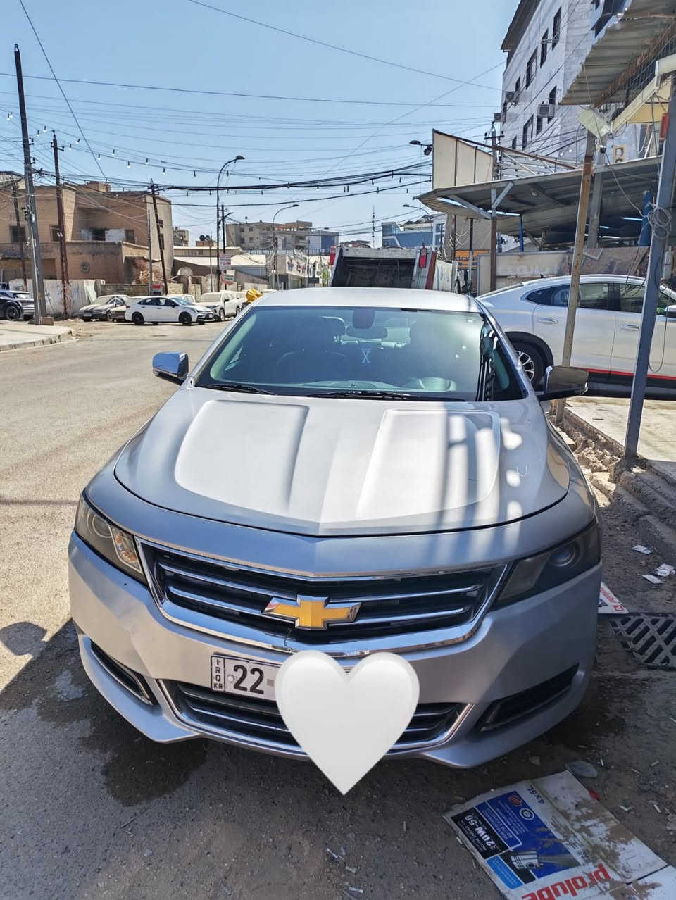 السلام عليكم
امبالا 2019 فئة بريمير 

محرك 3600 v6

ماشية 145000 km

شاشة

كاميرا

5 بصمات

قاصة

اشاير بالمري

رادار نقطة عمياء

رقم اربيل السيارة

بدون حادث بدون ايرباك 

فقط طخات بدون دواخل 

السعر 129

للاتصال ***********

