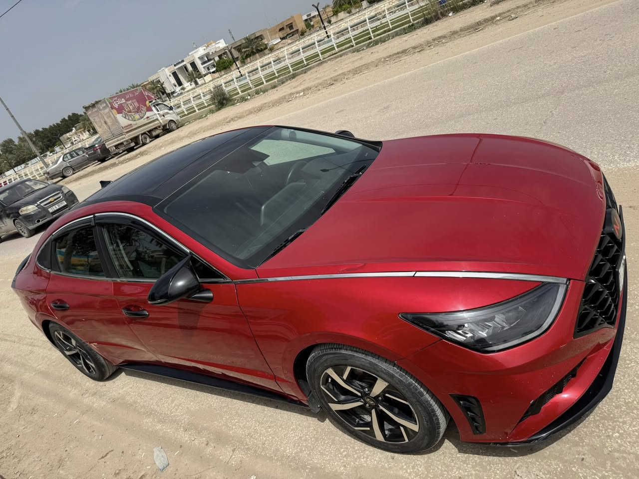 السلام عليكم
سوناتا 2021

فول مواصفات اعلى موصفات سوناتا بس مو ان لاين 

شاشة - كاميرا - فول تحكم استيرن - اشاير بالمري - تبريد بيانو منفصل - تبريد خلفي - بصمة تشغيل - دخول ذكي باب - جنطة تفتح عندة الاقتراب مع نظام لد - نظام ترحيب - رادار امامي وخلفي - كروس سرعة ومقود - كشن كهرباء - ماشية 85 الف كم 

محرك 2500 تنفس طبيعي 

حادثها جاملغ امامي من امريكا فقط وهنا صار بيها باب خلفي صبغ

ارباك بردة فقط سيارة محركها مفتوح شرط ضمان لا تنقيص ولا تبخير ولا بي مشكلة 

مكاني بابل حي الصحة

السعر 153 قابل للتفاوض

***********
