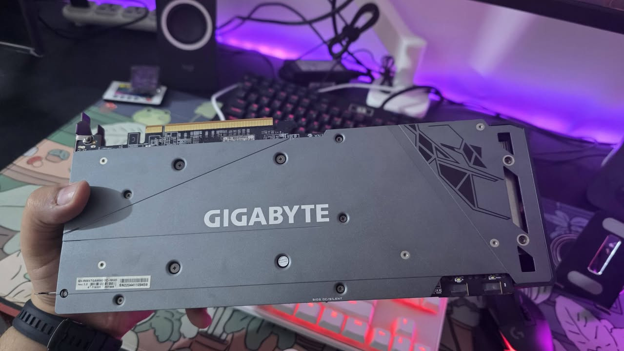 السلام عليكم
Gigabyte 6800xt gaming oc 16 
مستخدم للبيع السعر ٥٧٥ الف
نظيف جدا وغراضة كاملة
مكاني بغداد حي الاعلام وماعندي توصيل نلتقي وجه بوجه


**إذا كنت صاحب هذا الإعلان وتريد حذفه لأي سبب، رجاءا أرسل رسالة إلى الدعم الفني**