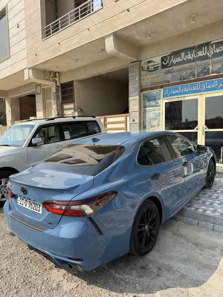 تيوتا كامري  موديل 24
مواصفات  SE
 داخل اسود 
كشن جلد اصلي من شركة تويوتا
شاشة كبيرة 
تحكمات ستيرن 
شفتات ستيرن 
3 وضعيات قياده 
رادار امامي
رادار جانبي 
حساسات 
لايت زنون 
ويل كب اسود بلاد 
ايرباك سليم شرط
لون مميز ماشيه 30 ميل 
بدون ارباك  السيارة جديدة كلش وحادث سطحي مصلحه كله بلاد اي قطع مابيهة تبديل نفسهن مصلحات حته دعاميه نفسه بلادي 
صور الحادث بالمنشور وسونارها منشور 
السعر  212 بي مجال بسيط 
 ***********

📍مكان السياره بغداد الكراده
