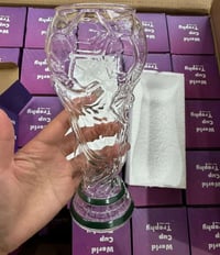 🏆 أجواء كأس العالم بدأت... وهل يوجد أفضل من تقديم المشروبات بجلاسات عل...