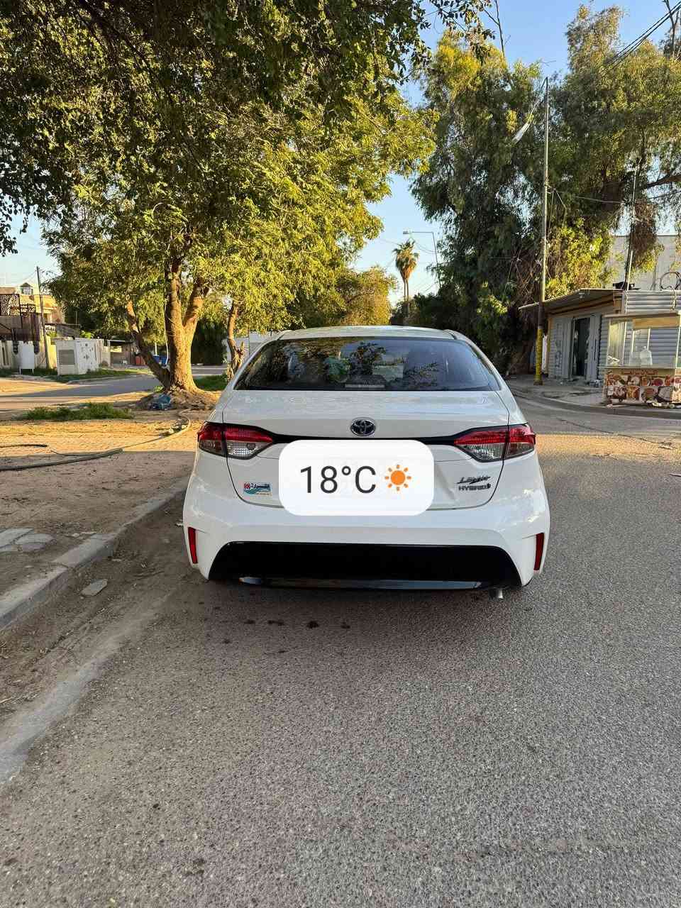 السلام عليكم
كورلا هايبرد 2024 خليجي رقم بغداد ماشيه 13 الاف كفاله عامة 
مواصفات 
فتحه
بصمه تشغيل 
تبريد قطعتين
ردار و تحديد مسار قياده ذاتيه
داخل اسود بلادي
السعر ١٤٧
***********
