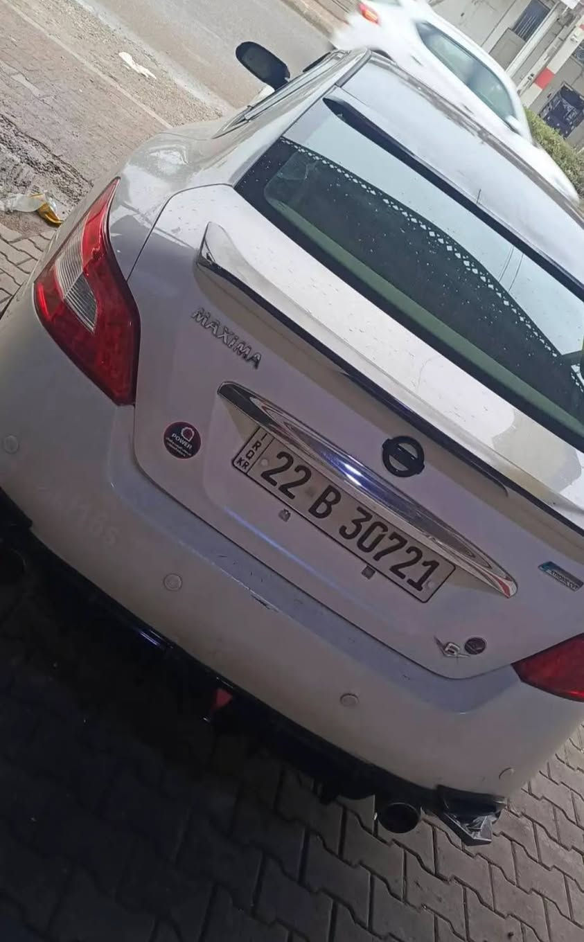 وحش ياباني مكسيما ٢٠١٠ 
محرك ٦ سلندر المرغوب ✈️
محرك و كير وكهربائيات حدادية تحويل وكالة شرط 
* رقم اربيل جديد
* محرك ٣.٥ مرغوب 
* كير اوتوماتيك + سبورت
* الون ابيض صدفي 
* بانوراما 
* تبريد و تدفئة شرط
* تشغيل بصمة 
* ابواب بصمة 
* بردة خلفية اوتو بلادي
* دواخل كريمي
* تحديد سرعة 
* حساسات خلفية 
* منضومة زينون تسوي ليل نهار 
* لايت عين شيطان الوان 
* وياله لوك سبورت 
* دفيوزر خلفي سبورت 
* لحية كاربون سبورت
* كزوز سبورت 
* مراية كهرباء 
* مرايا اشاير
* يدات نيكل 
* كوشن كهرباء 
* كوشن خزن و هيتر 
* سبايدر سبورت
* سوكان كهربائي
* مراوس ويا شمالي فقط
* مكان اربيل 
* سعر : ٩٧ $
* عليها غرامات ٤٠٠$ ينزل من سعر
* واتساب ***********

سيارة نضيفة ومصروف عليها هواي 
تحويل وكالة شرط
صبغ ٣ قطع ونص بدون دواخل
