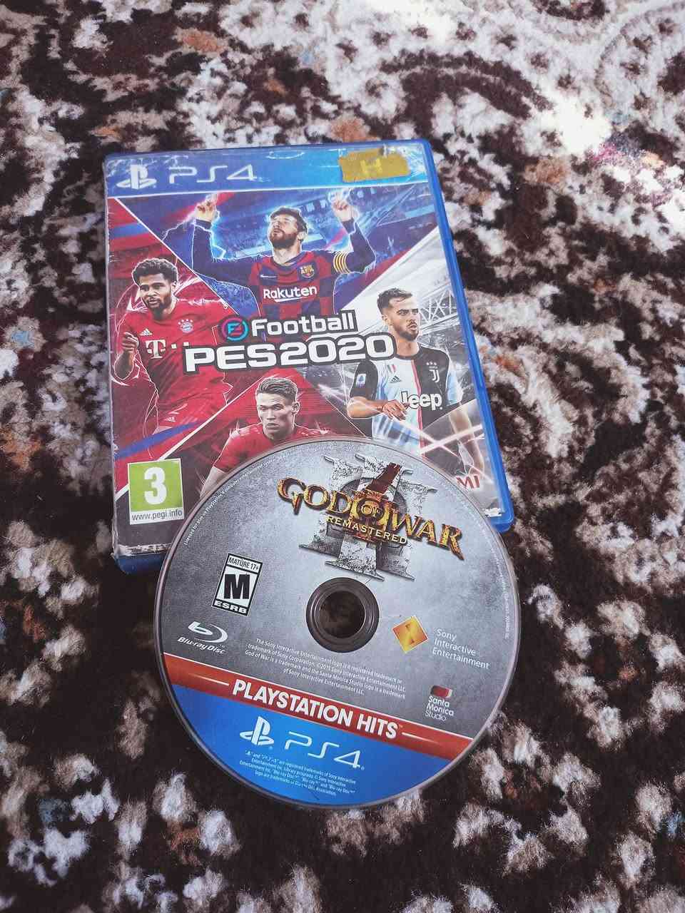 السلام عليكم اقراص بلي 4 عدد ثنين اله الحرب جزء 3 وا بيس 20 او بل شرط شغال  لل استفسار اتصل عله هاذه الرقم *********** مكاني كركوك
