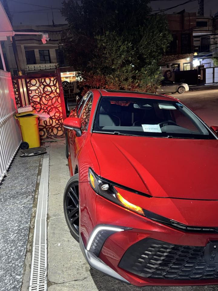 السلام عليكم
كامري 25 
رقم بغداد 
فتحة 
بدون ايرباك 
ماشية 21 الف 
السيارة فقط صندوق صبغ 
والجاملغ الخلفي بارد 
كشن كهرباء 
المراية الوسطية تعتيم 
شاحن وايرليس 
3 وضعيات قيادة 
ليت زنون بلاد 
لد دعامية بلادي 
داخل اسود خط ابيض 
السيارة بسمي مرقم كامل بغداد ثاني يوم تحويل 
مكان السيارة بغداد السيدية او العامرية 
سعره حلو بنسبة الى حادثه وتفاصيله اليحب يتصل وبخدمة 
*********** واتساب او اتصل
